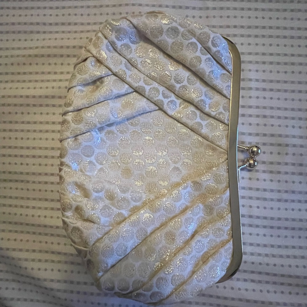Elegant White Clutch Bag